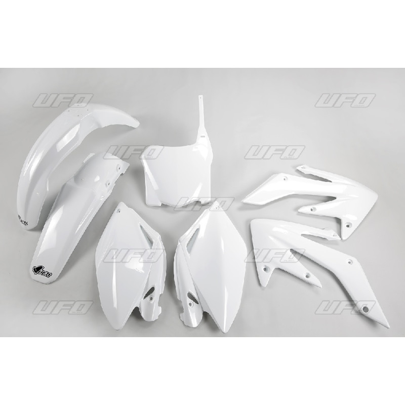 UFO KOMPLET PLASTIKÓW HONDA CRF 250R '08-'09 KOLOR BIAŁY = HO112BE041 (HO112E041)