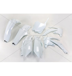 UFO KOMPLET PLASTIKÓW HONDA CRF 250R '11-'13, CRF 450R '11-'12 KOLOR BIAŁY (HO115E041)