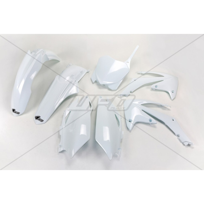 UFO KOMPLET PLASTIKÓW HONDA CRF 250R '11-'13, CRF 450R '11-'12 KOLOR BIAŁY (HO115E041)