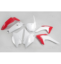 UFO KOMPLET PLASTIKÓW HONDA CRF 230 '15-'18 KOLOR OEM (CZERWONY/BIAŁY) (HO118E999)