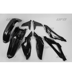 UFO KOMPLET PLASTIKÓW HUSQVARNA TC 4T '08-'10 KOLOR CZARNY (HU607E001)
