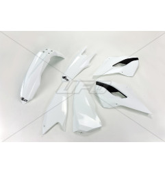 UFO KOMPLET PLASTIKÓW HUSQVARNA TE/FE 125/250/300/350/450 '14 KOLOR OEM (BIAŁY) (HU614E999)