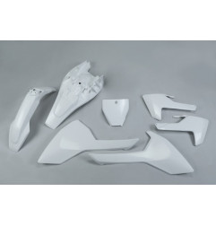 UFO KOMPLET PLASTIKÓW HUSQVARNA TC 85 '18-'24 KOLOR OEM (BIAŁY) (HU620E999)