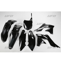 UFO KOMPLET PLASTIKÓW KAWASAKI KXF 250 '13-'16, KOLOR CZARNY (KA219E001)
