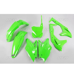UFO KOMPLET PLASTIKÓW KAWASAKI KXF 250 '18-'20 KOLOR ZIELONY FLUO (KA225AFLU)
