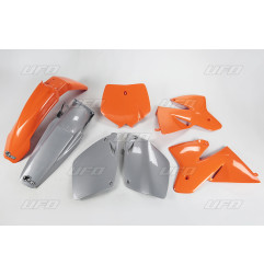 UFO KOMPLET PLASTIKÓW KTM SX / SXF '00 KOLOR OEM (POMARAŃCZOWY/GRAFITOWY) (KT500E999)