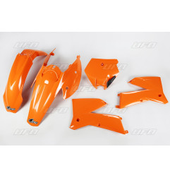UFO KOMPLET PLASTIKÓW KTM SX '05-'06, EXC '05-'07 KOLOR POMARAŃCZOWY (KT503E127)
