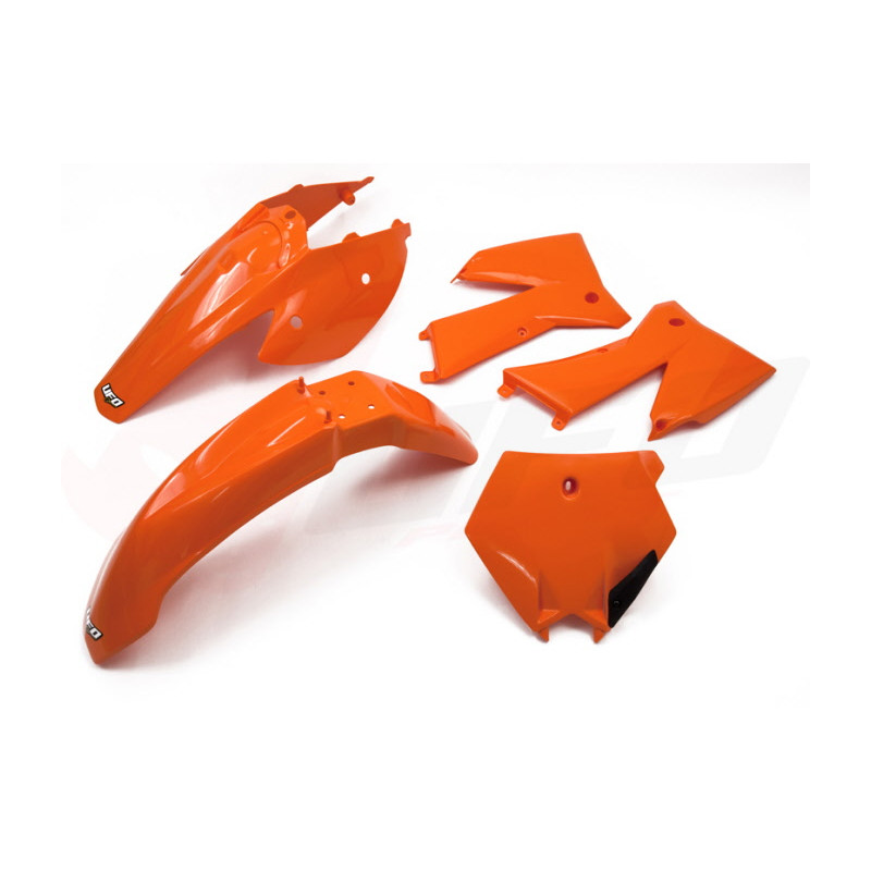UFO KOMPLET PLASTIKÓW KTM SX / SXF '05-'06 KOLOR OEM (POMARAŃCZOWY) (KT503E999)