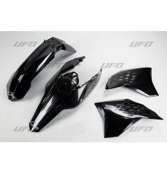 UFO KOMPLET PLASTIKÓW KTM EXC '09-'10 KOLOR CZARNY (KT511E001)