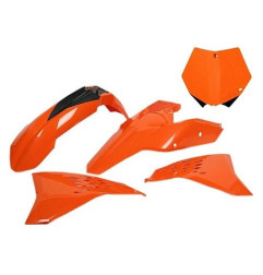 UFO KOMPLET PLASTIKÓW KTM SX 85 '13-'17 KOLOR OEM '13-'14 (POMARAŃCZOWY) (KT514E999)
