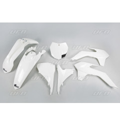 UFO KOMPLET PLASTIKÓW KTM SX/SXF '13-'15, SX 250 '16 KOLOR BIAŁY (KT515E047)