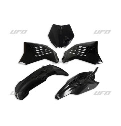 UFO KOMPLET PLASTIKÓW KTM SX 65 12-15 KOLOR CZARNY (KT525E001)