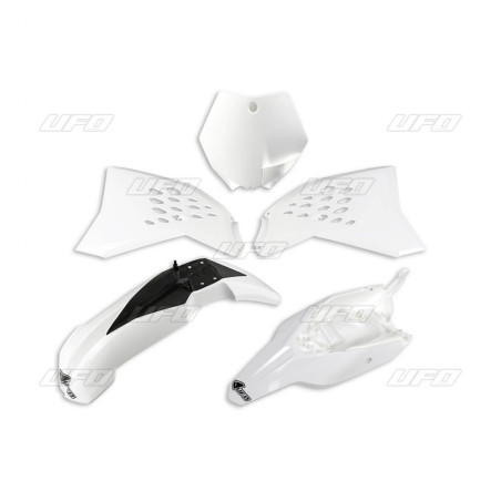 UFO KOMPLET PLASTIKÓW KTM SX 65 12-15 KOLOR BIAŁY (KT525E047)