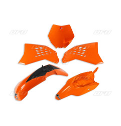 UFO KOMPLET PLASTIKÓW KTM SX 65 12-15 KOLOR POMARAŃCZOWY (KT525E127)