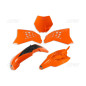UFO KOMPLET PLASTIKÓW KTM SX 65 12-15 KOLOR POMARAŃCZOWY (KT525E127)