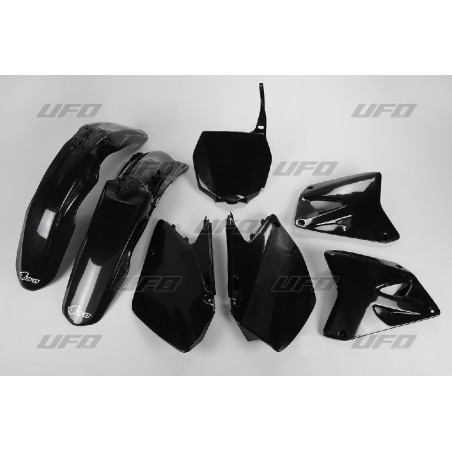 UFO KOMPLET PLASTIKÓW SUZUKI RM 125 / 250 '06-'24 KOLOR CZARNY (SU406E001)
