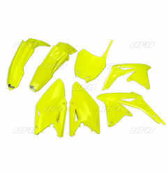 UFO KOMPLET PLASTIKÓW SUZUKI RMZ 450 '08-17 KOLOR ŻÓŁTY FLUO (SU417DFLU)
