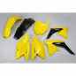 UFO KOMPLET PLASTIKÓW SUZUKI RMZ 450 '08-17 KOLOR OEM '16 (ŻÓŁTY/CZARNY) (SU417E999)