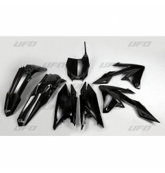 UFO KOMPLET PLASTIKÓW SUZUKI RMZ 250 '19-'25, RMZ 450 '18-'25 KOLOR CZARNY (SU418E001)