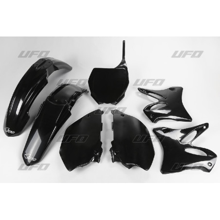 UFO KOMPLET PLASTIKÓW YAMAHA YZ 125 '06-'14, YZ 250 '06-'14 KOLOR CZARNY (YA302E001)