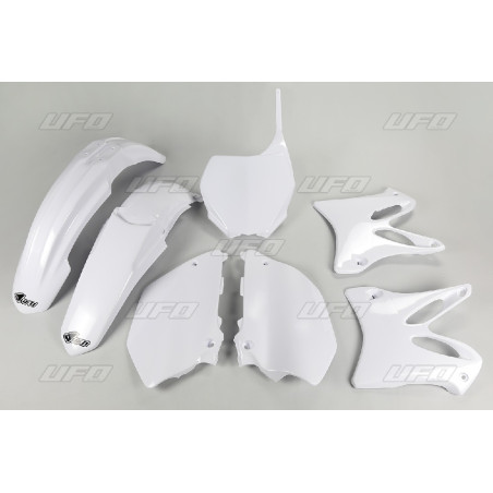 UFO KOMPLET PLASTIKÓW YAMAHA YZ 125 '06-'14, YZ 250 '06-'14 KOLOR BIAŁY (YA302E046) - WYPRZEDAŻ