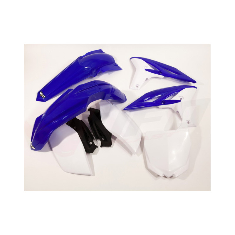 UFO KOMPLET PLASTIKÓW YAMAHA YZF 250 '11-'13 KOLOR OEM '11-'12 (NIEBIESKI/BIAŁY) (YA310E999)