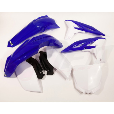 UFO KOMPLET PLASTIKÓW YAMAHA YZF 250 '11-'13 KOLOR OEM '11-'12 (NIEBIESKI/BIAŁY) (YA310E999)