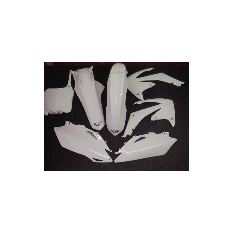 UFO KOMPLET PLASTIKÓW YAMAHA YZF 450 '11-'13 KOLOR BIAŁY (YA317E046) - WYCOFANE Z OFERTY - WYPRZEDAŻ