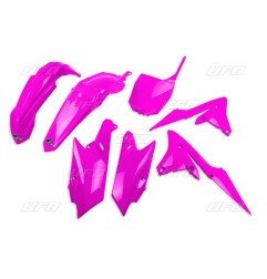 UFO KOMPLET PLASTIKÓW YAMAHA YZF 250 '14-'18, YZF 450 '14-'17 KOLOR RÓŻOWY FLUO (YA318P)