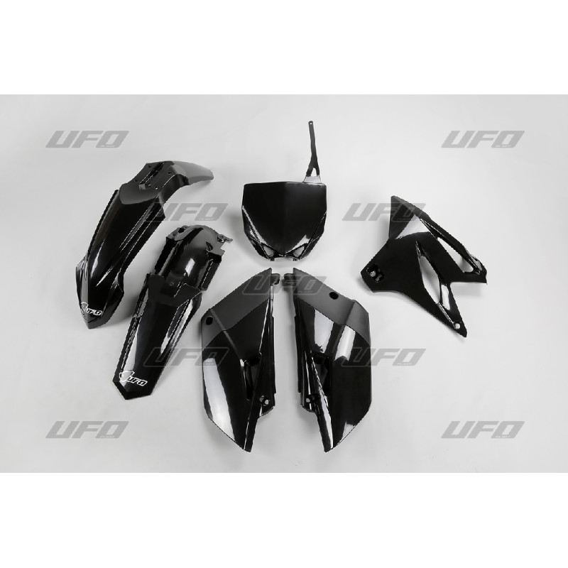 UFO KOMPLET PLASTIKÓW YAMAHA YZ 85 '15-'21, KOLOR CZARNY (YA320E001)