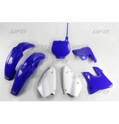 UFO KOMPLET PLASTIKÓW YAMAHA YZ 125 '96-'99, YZ 250 '96-'99 KOLOR NIEBIESKI/BIAŁY 98-99 (YA294E999)