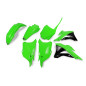 UFO KOMPLET PLASTIKÓW KAWASAKI KX 85 '14-'21, KX 100 '14-'21 KOLOR OEM '20 (ZIELONY) (KA222E999K)