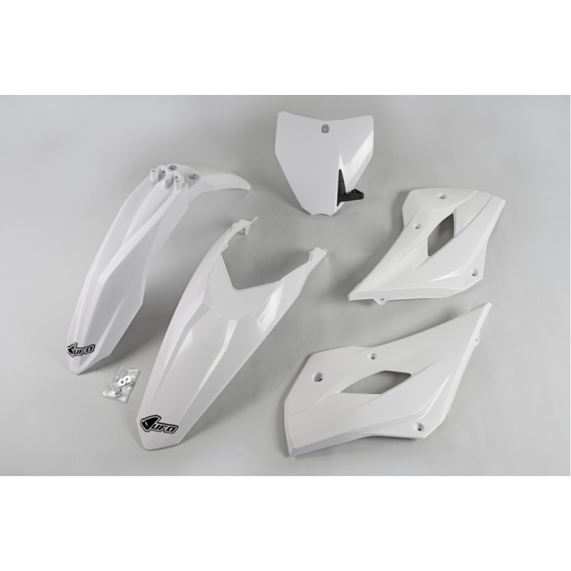 UFO KOMPLET PLASTIKÓW HUSQVARNA TC 85 '14-'17 KOLOR OEM (BIAŁY) (HU619E999)