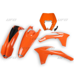 UFO KOMPLET PLASTIKÓW KTM EXC/EXC-F '12-'13 KOLOR POMARAŃCZOWY (KT521E127)