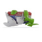 POLISPORT KOMPLET PLASTIKÓW KAWASAKI KX 65 '00-'25 W ZESTAWIE TABLICA PRZEDNIA (8661500010) KOLOR ZIELONO BIAŁY OEM