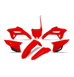 UFO KOMPLET PLASTIKÓW HONDA CRF 250R '22-'24, CRF 450R '21-'24 KOLOR OEM '21 (CZERWONY)