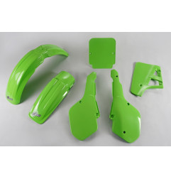 UFO KOMPLET PLASTIKÓW KAWASAKI KX 125 '87 KOLOR ZIELONY (KA199E026)