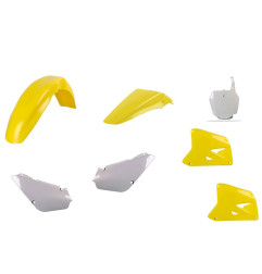 POLISPORT KOMPLET PLASTIKÓW SUZUKI RM 85 '02-'25 KOLOR OEM ŻÓŁTY