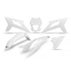 UFO KOMPLET PLASTIKÓW BETA RR 125 / 250 / 300 / 350 / 400 / 450 '23-'24 KOLOR BIAŁY