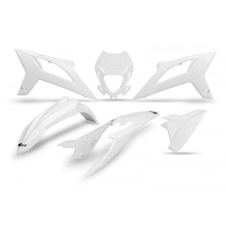 UFO KOMPLET PLASTIKÓW BETA RR 125 / 250 / 300 / 350 / 400 / 450 '23-'24 KOLOR BIAŁY