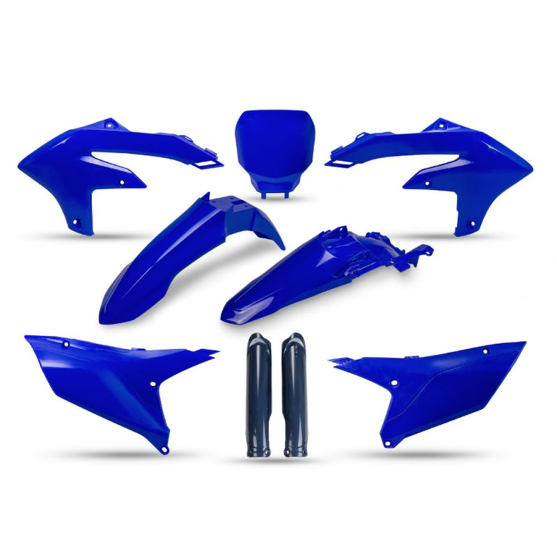 UFO KOMPLET PLASTIKÓW (FULL KIT) Z OSŁONAMI TELESKOPÓW (AMORTYZATORÓW) YAMAHA YZF 250 '24-'26, YZF 450 '23-'25 KOLOR OEM