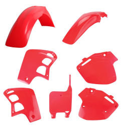 POLISPORT KOMPLET PLASTIKÓW HONDA CR 500 '91-'94 KOLOR OEM CZERWONY FLUO-R