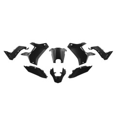 RACETECH (RTECH) KOMPLET PLASTIKÓW (BEZ PRZEDNIEGO BŁOTNIKA) T7 REVOLUTION YAMAHA TENERE 700 '19-'24 KOLOR CZARNY