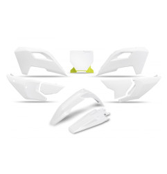 UFO KOMPLET PLASTIKÓW HUSQVARNA TC 125 / 250 '23-'24, FC 250 / 350 / 450 '23-'24, FX 350 / 450 '23-'24, TX 300 '24, KOLOR BIAŁY
