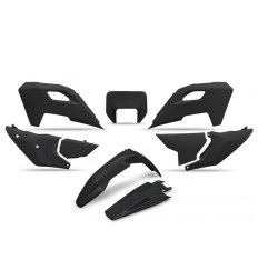 UFO KOMPLET PLASTIKÓW HUSQVARNA TE 150 / 250 / 300 '24-'25, FE 250 / 350 / 450 / 501 '24-'25, KOLOR CZARNY