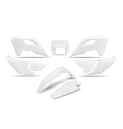 UFO KOMPLET PLASTIKÓW HUSQVARNA TE 150 / 250 / 300 '24-'25, FE 250 / 350 / 450 / 501 '24-'25, KOLOR BIAŁY