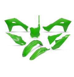 UFO KOMPLET PLASTIKÓW KXF 250 '25, KXF 450'24-'26, KX 450X '24-'26 KOLOR OEM ZIELONY