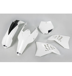 UFO KOMPLET PLASTIKÓW KTM SX/SXF '07-'10 KOLOR BIAŁY - ZASTĘPUJE KTKIT507047
