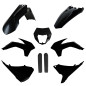 POLISPORT KOMPLET PLASTIKÓW (FULL KIT) KTM EXC/EXC-F '16 W ZESTAWIE OSŁONY AMORTYZATORÓW (8398600002) KOLOR CZARNY