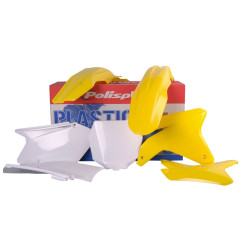 POLISPORT KOMPLET PLASTIKÓW SUZUKI RMZ 450 '05-'06 KOLOR ŻÓŁTY OEM